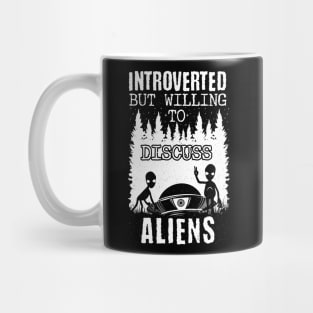 Alien Ufo Introverted Mug